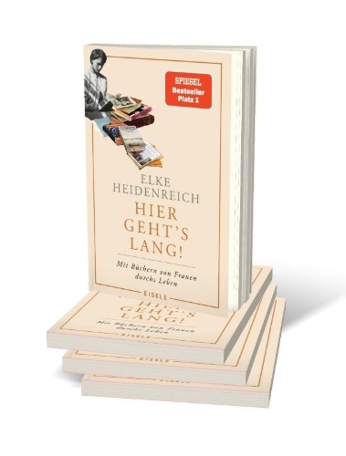 Buchcover und Innenansicht für das Buch: Hier geht's lang!