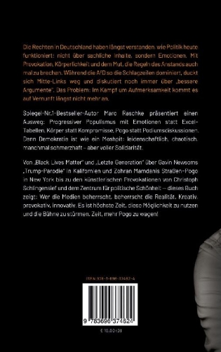 Buchcover und Innenansicht für das Buch: Mehr Pogo wagen