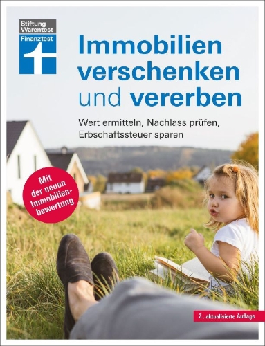 Buchcover und Innenansicht für das Buch: Immobilien verschenken und vererben