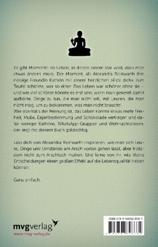 Buchcover und Innenansicht für das Buch: Am Arsch vorbei geht auch ein Weg