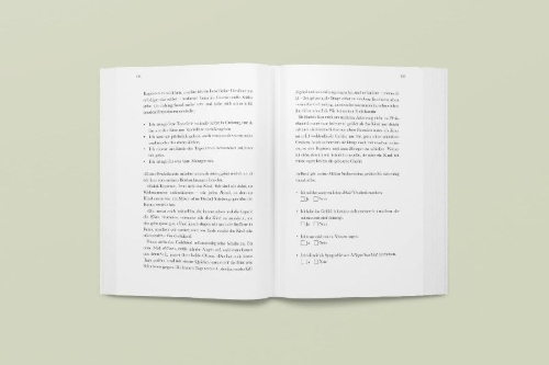 Buchcover und Innenansicht für das Buch: Am Arsch vorbei geht auch ein Weg