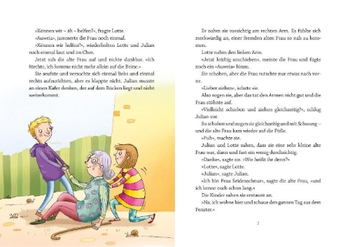 Buchcover und Innenansicht für das Buch: Das Glück versteckt sich überall