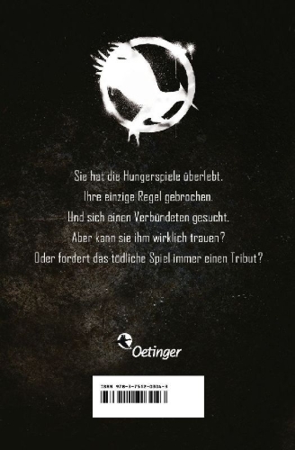 Buchcover und Innenansicht für das Buch: The Hunger Games: Catching Fire