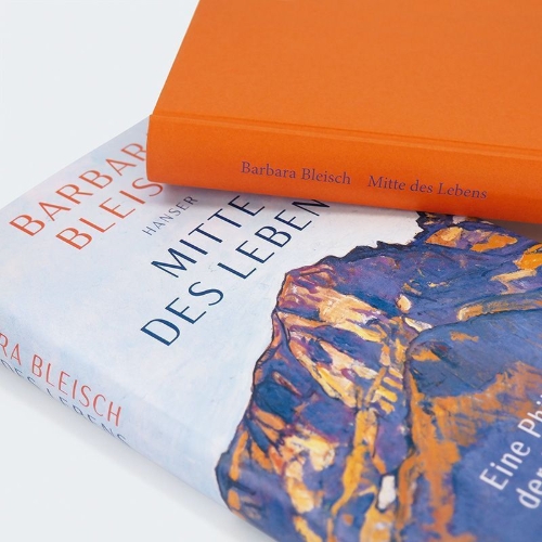 Buchcover und Innenansicht für das Buch: Mitte des Lebens