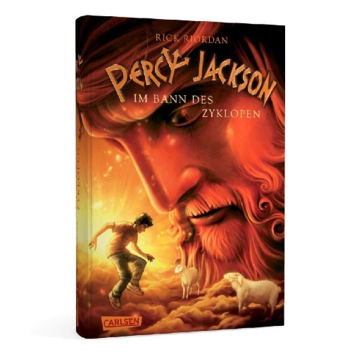 Buchcover und Innenansicht für das Buch: Percy Jackson and the Olympians - The Sea of Monsters