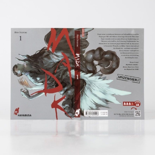 Buchcover und Innenansicht für das Buch: MADK