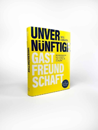 Buchcover und Innenansicht für das Buch: Unvernünftige Gastfreundschaft