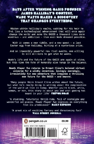 Buchcover und Innenansicht für das Buch: Ready Player Two