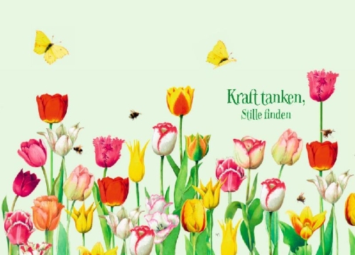 Buchcover und Innenansicht für das Buch: Wo Blumen blühen, da lächelt die Welt