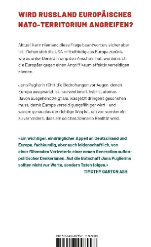 Buchcover und Innenansicht für das Buch: Wer verteidigt Europa?