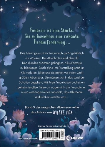 Buchcover und Innenansicht für das Buch: Dream Keeper (Band 3) - Der geheimnisvolle Talisman