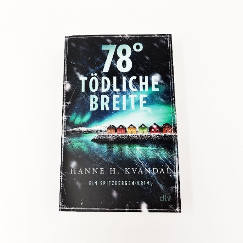 Buchcover und Innenansicht für das Buch: 78° tödliche Breite