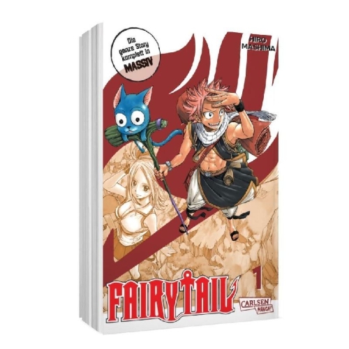 Buchcover und Innenansicht für das Buch: Fairy Tail