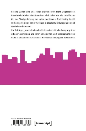 Buchcover und Innenansicht für das Buch: Umkämpftes Grün