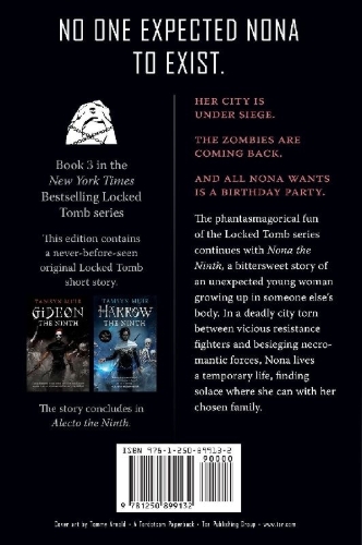 Buchcover und Innenansicht für das Buch: Nona the Ninth
