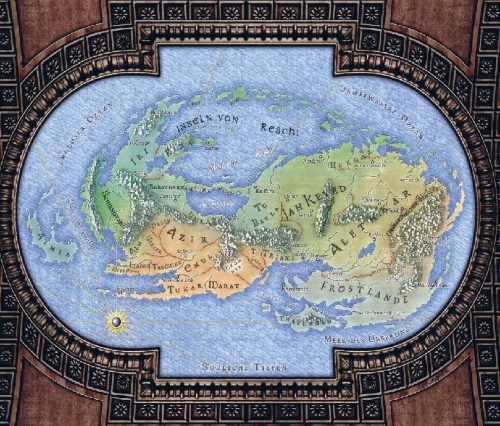 Buchcover und Innenansicht für das Buch: Dawnshard - Stormlight Archive