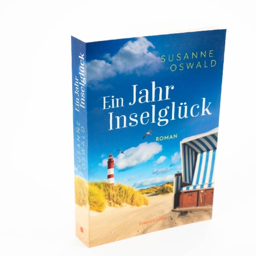 Buchcover und Innenansicht für das Buch: Ein Jahr Inselglück
