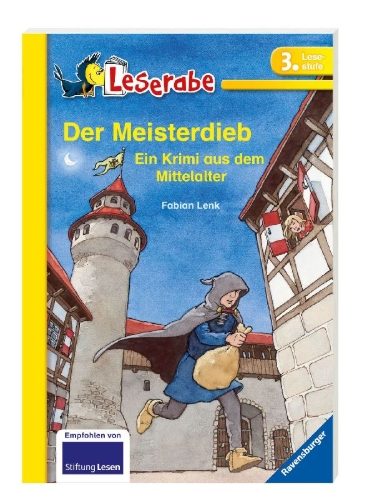 Buchcover und Innenansicht für das Buch: Der Meisterdieb