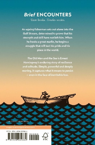Buchcover und Innenansicht für das Buch: The Old Man and the Sea