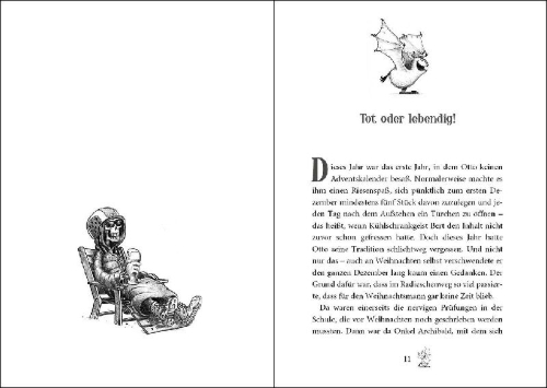 Buchcover und Innenansicht für das Buch: Scary Harry (Band 6) - Hals- und Knochenbruch
