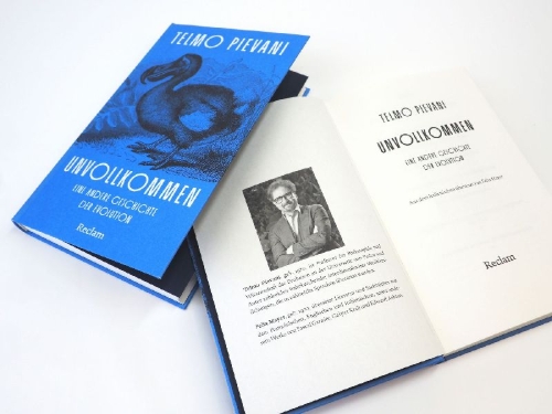 Buchcover und Innenansicht für das Buch: Imperfezione. Una storia naturale