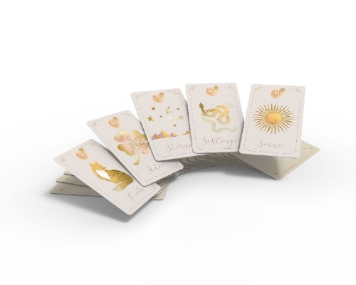 Buchcover und Innenansicht für das Buch: Lenormand - Dein Starterkit