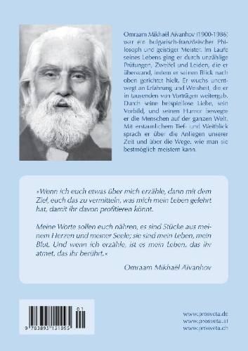 Buchcover und Innenansicht für das Buch: Afin de devenir un livre vivant