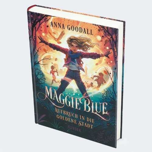 Buchcover und Innenansicht für das Buch: Maggie Blue and the Lost Child