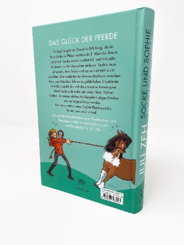 Buchcover und Innenansicht für das Buch: Socke und Sophie - Pferdesprache leicht gemacht