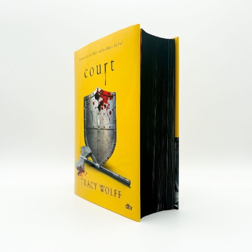 Buchcover und Innenansicht für das Buch: Court