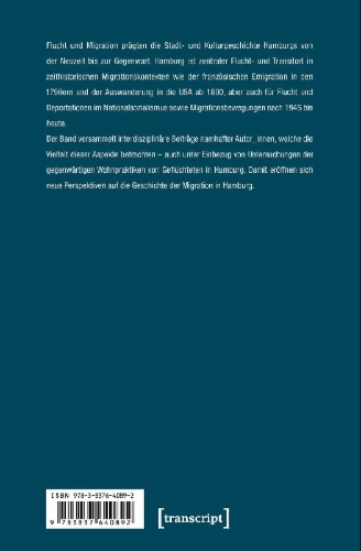 Buchcover und Innenansicht für das Buch: Fluchtpunkt Hamburg