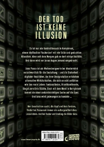 Buchcover und Innenansicht für das Buch: Cryptos - Die Graphic Novel