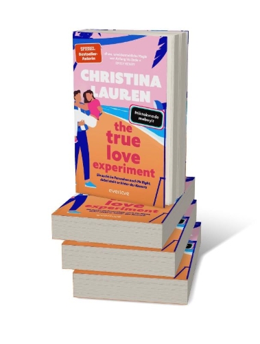 Buchcover und Innenansicht für das Buch: The True Love Experiment