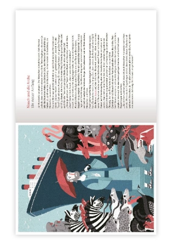 Buchcover und Innenansicht für das Buch: Kinderbibel