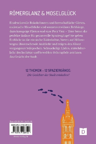 Buchcover und Innenansicht für das Buch: Zu Fuß durch Trier