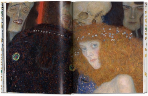 Buchcover und Innenansicht für das Buch: Gustav Klimt. Sämtliche Gemälde