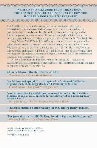 Buchcover und Innenansicht für das Buch: A Peace to End All Peace