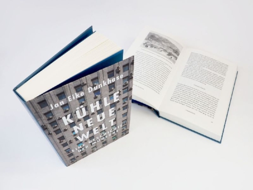 Buchcover und Innenansicht für das Buch: Kühle neue Welt. Eine Geschichte der Moderne