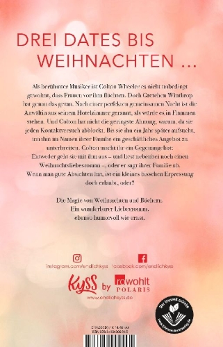 Buchcover und Innenansicht für das Buch: A Very Merry Bromance