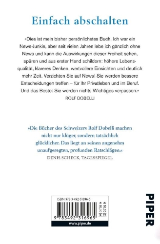 Buchcover und Innenansicht für das Buch: Die Kunst des digitalen Lebens