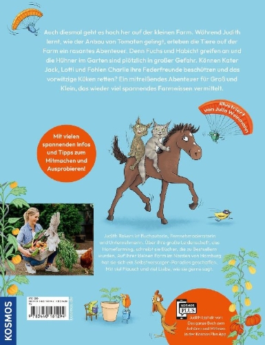 Buchcover und Innenansicht für das Buch: Judiths kleine Farm, 2