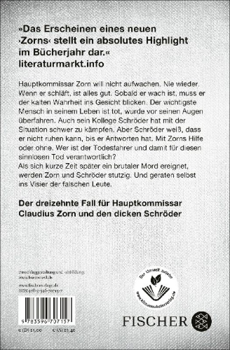 Buchcover und Innenansicht für das Buch: Zorn - Schwarze Tage
