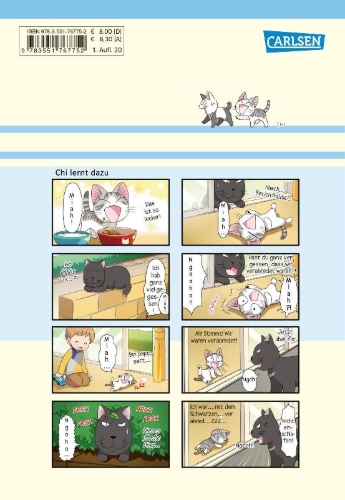 Buchcover und Innenansicht für das Buch: Ky¿ no Koneko no Chi