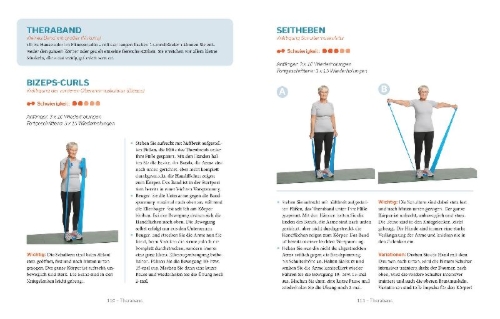 Buchcover und Innenansicht für das Buch: Für Fitness ist es nie zu spät