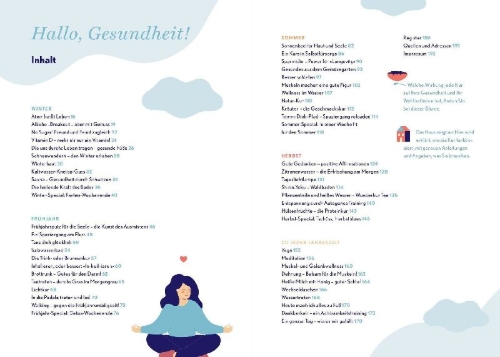 Buchcover und Innenansicht für das Buch: Fühl dich wie neugeboren!