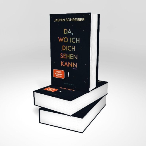 Buchcover und Innenansicht für das Buch: Da, wo ich dich sehen kann
