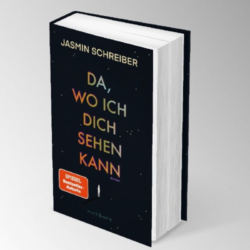 Buchcover und Innenansicht für das Buch: Da, wo ich dich sehen kann