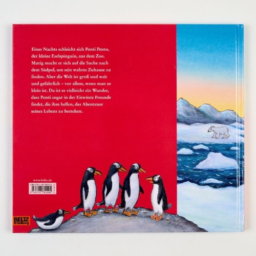 Buchcover und Innenansicht für das Buch: Jonty Gentoo. The Adventures of a Penguin