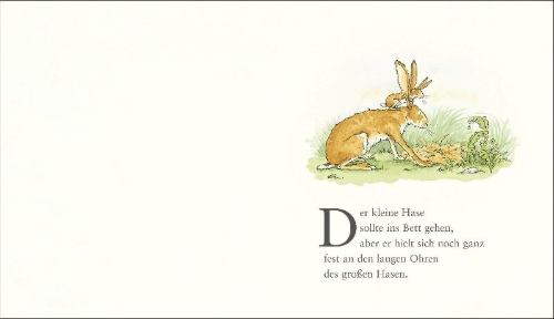 Buchcover und Innenansicht für das Buch: Weißt du eigentlich, wie lieb ich dich hab? Mini-Bilderbuch