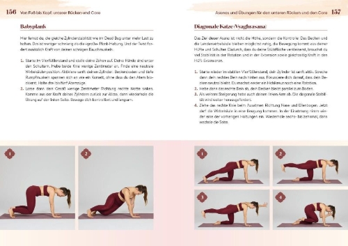 Buchcover und Innenansicht für das Buch: Easy Yoga-Anatomie